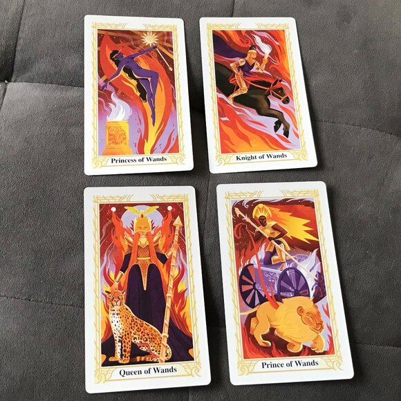 The Aleister Crowley Tarot Book & Card Set - Picture 6 of 13